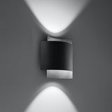 Sollux Impact Wall Lamp with Steel Body, G9 – Industrial Design Light, Black