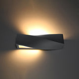 Sigma Modern Ceramic & Glass Wall Light, E27