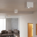 Sollux Kalu Ceiling Lamp with Ceramic Shade, GU10/ES111 – Modern Design Light, White