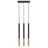 Sollux Mozaica Pendant Light in Steel with G9 Fitting – Modern Design Home Lighting, Black, Copper