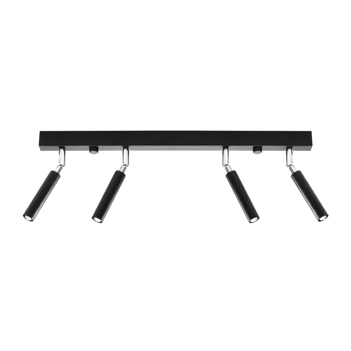 Sollux Eyetech Ceiling Light in Steel with G9 Fitting – Modern Design Home Lighting, Black