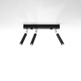 Sollux Eyetech Ceiling Light in Steel with G9 Fitting – Modern Design Home Lighting, Black
