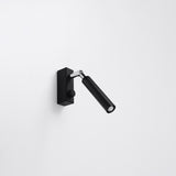 Sollux Eyetech Wall Light in Steel with G9 Fitting – Modern Design Home Lighting, Black