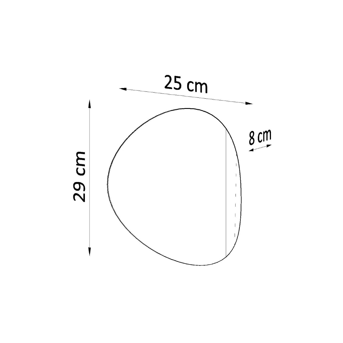 Senses Modern Steel Wall Light, G9