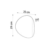 Senses Modern Steel Wall Light, G9