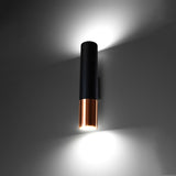Loopez Modern Steel Wall Light, GU10