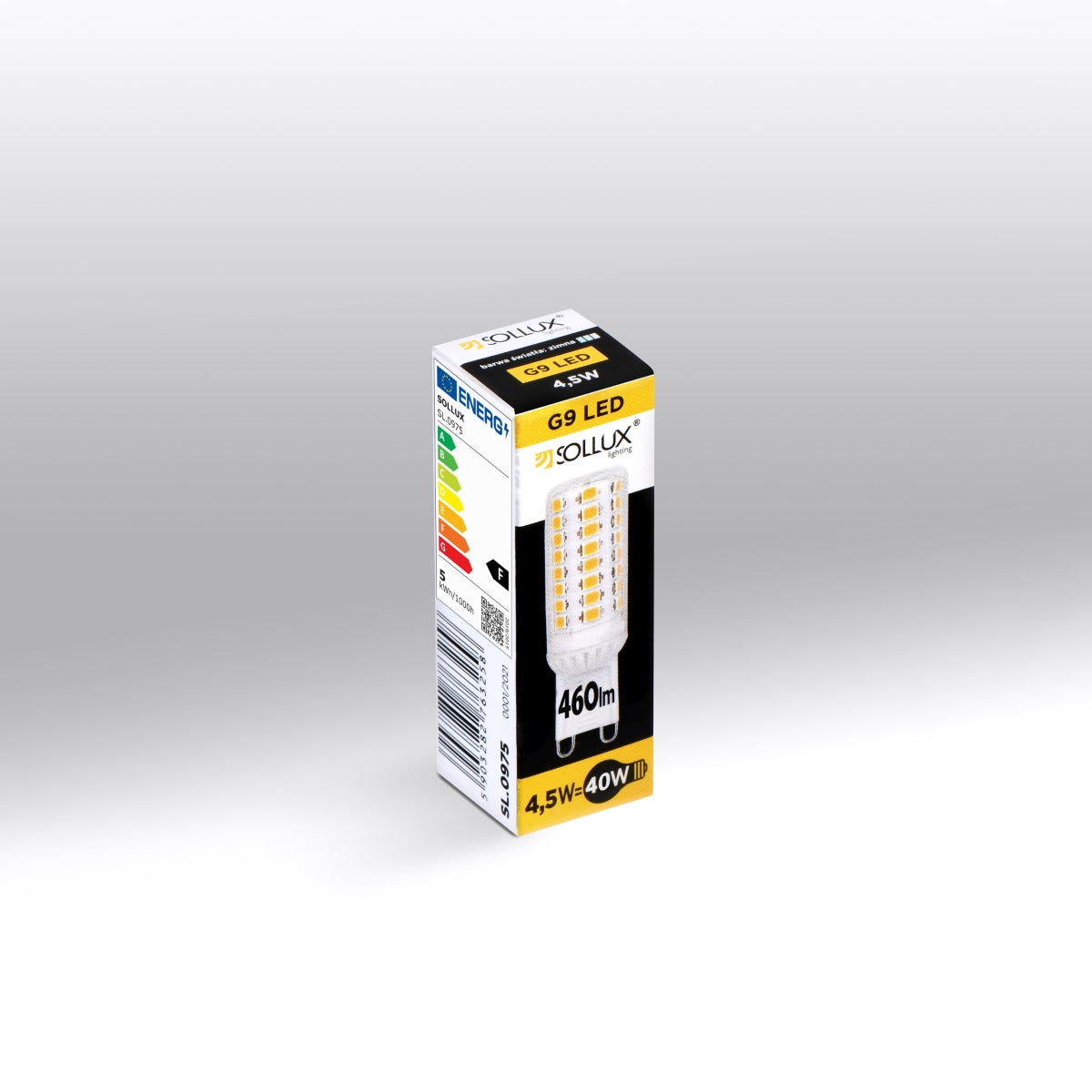 Sollux Lighting G9 Light Bulb – Warm or Cool Light for Bathrooms, Living Rooms & Bedrooms