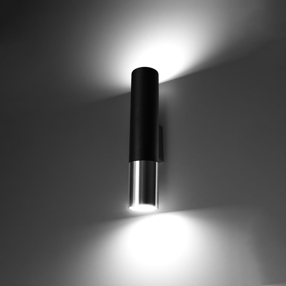 Loopez Modern Steel Wall Light, GU10