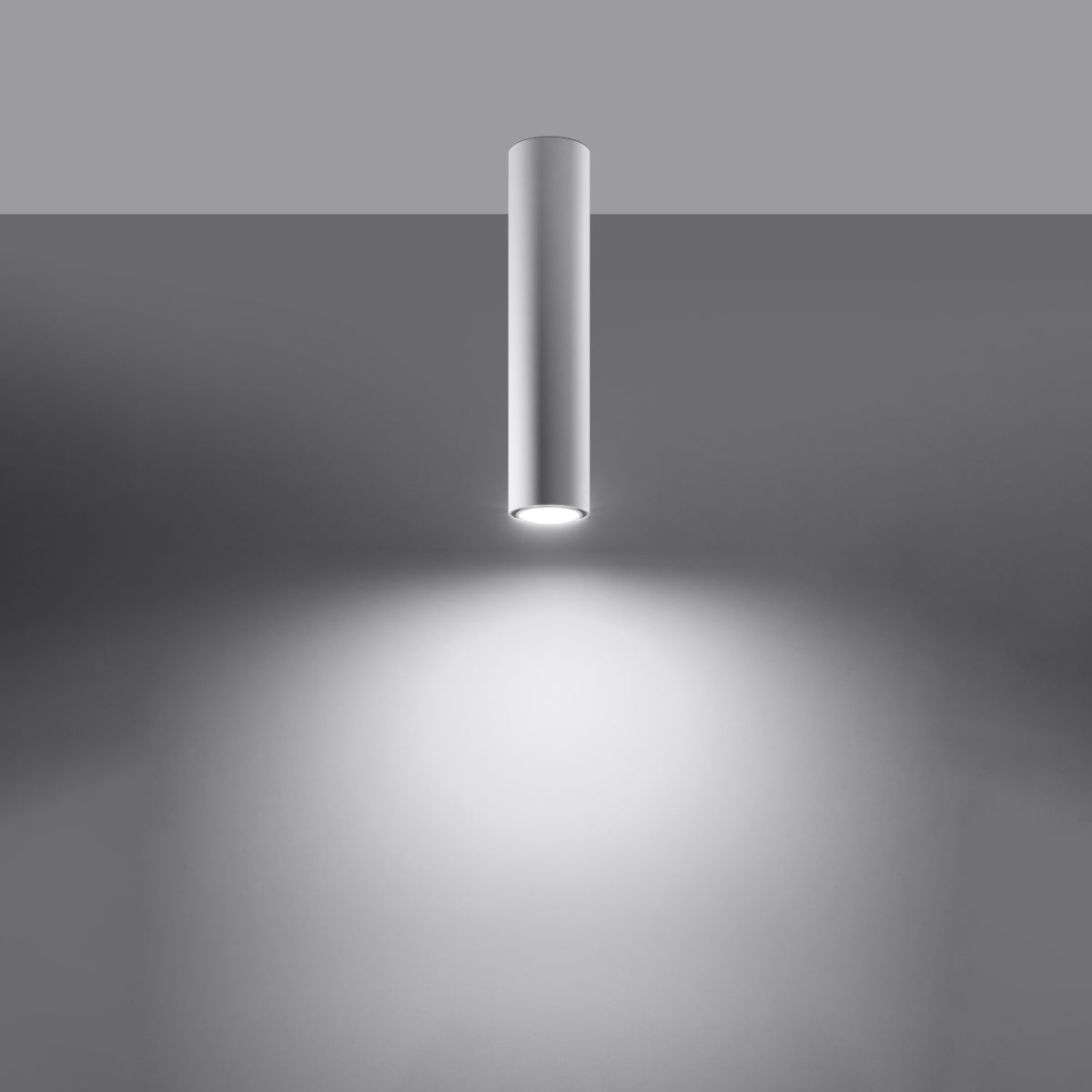 Lagos Modern Steel Ceiling Light, GU10