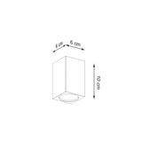 Keke Scandinavian Wood Ceiling Light, GU10