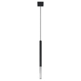 Sollux Lighting Mozaica Steel Pendant Lamp with G9 Light – Modern Design, Black & Chrome