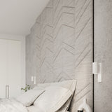 Sollux Utti Wall Lamp with White Steel Finish, GU10 Fitting – Modern Wall Light