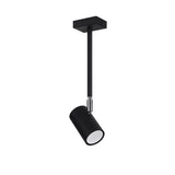 Sollux Norano Ceiling Lamp with Black Steel Finish, GU10 Fitting – Modern Ceiling Light