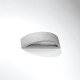 Sollux Lighting Atena Wall Lamp with Concrete and Glass Design, E27 – Modern Indoor Lighting, Grey