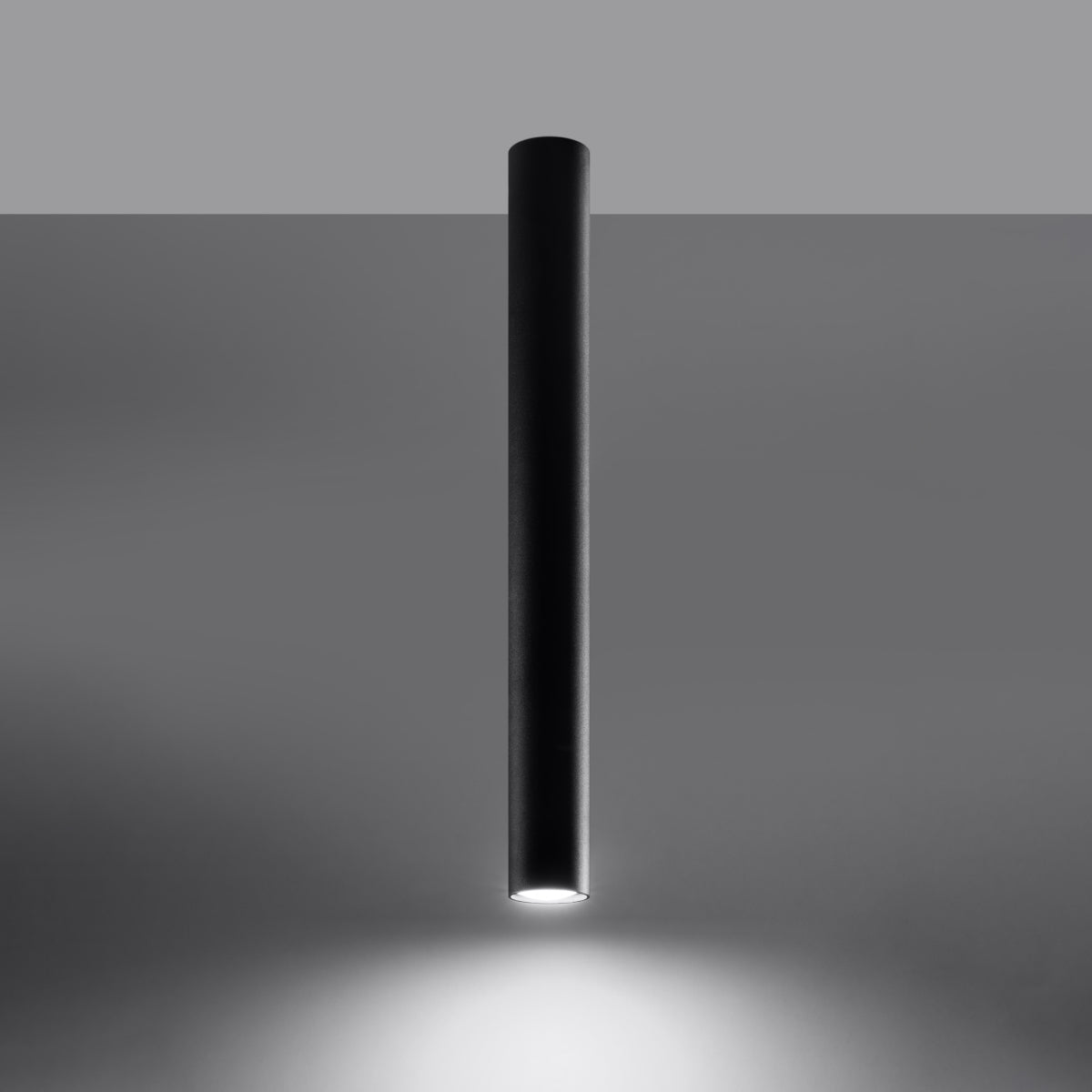 Sollux Lagos Ceiling Lamp with Black Steel Finish, GU10 Fitting – Modern Spotlight Ceiling Light