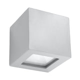 Leo Modern Ceramic & Glass Wall Light, E27