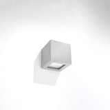Leo Modern Ceramic & Glass Wall Light, E27