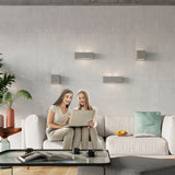 Leo Modern Ceramic & Glass Wall Light, E27