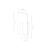 Sollux Lighting Lappo Ceiling Lamp with Wood and Glass Design, E27 – Scandinavian Style Light, Natural Wood