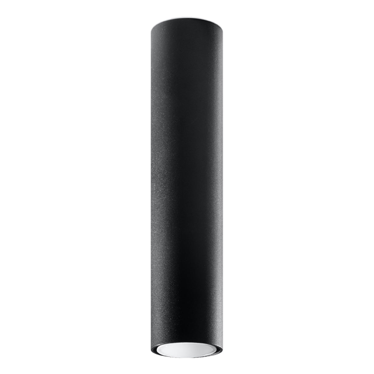 Sollux Lighting Lagos Steel Ceiling Lamp with GU10 Fitting – Modern Design, Black