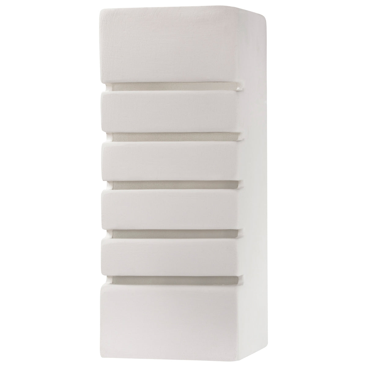 Sollux Lighting Samir Wall Lamp with Ceramic and Glass Design, E27 – Modern Indoor Light, White