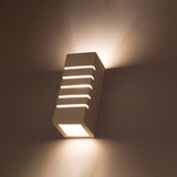 Sollux Lighting Samir Wall Lamp with Ceramic and Glass Design, E27 – Modern Indoor Light, White