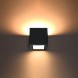 Leo Modern Ceramic & Glass Wall Light, E27