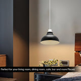 Burgundy Curved Easy Fit Metal Lamp Shades – 2 Pack