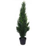 Leaf 90cm Artificial Cedar Cypress Topiary Tree – UV Resistant, Indoor & Outdoor Use