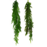 Leaf 100cm Hanging Artificial String of Pearls Plant – Unpotted Trailing Faux Foliage, Light Green