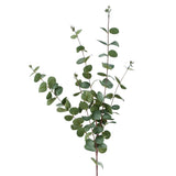 Artificial Eucalyptus Foliage Stem, 100cm – Silk Leaves, Wired for Arrangements