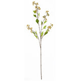 65cm Yellow Rose Display Geometric Glass Vase