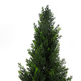 Leaf Design UK 120cm Artificial Cedar Cypress Topiary Tree – UV Resistant, Indoor & Outdoor Use