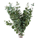 Leaf Design UK Pack of 6 Artificial Eucalyptus Foliage Stems, 100cm – Silk Leaves for Arrangements & Decor