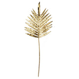Leaf Design Pack of 6 Gold Artificial Monstera Leaves, 95cm – Large Wired Stems for Arrangements