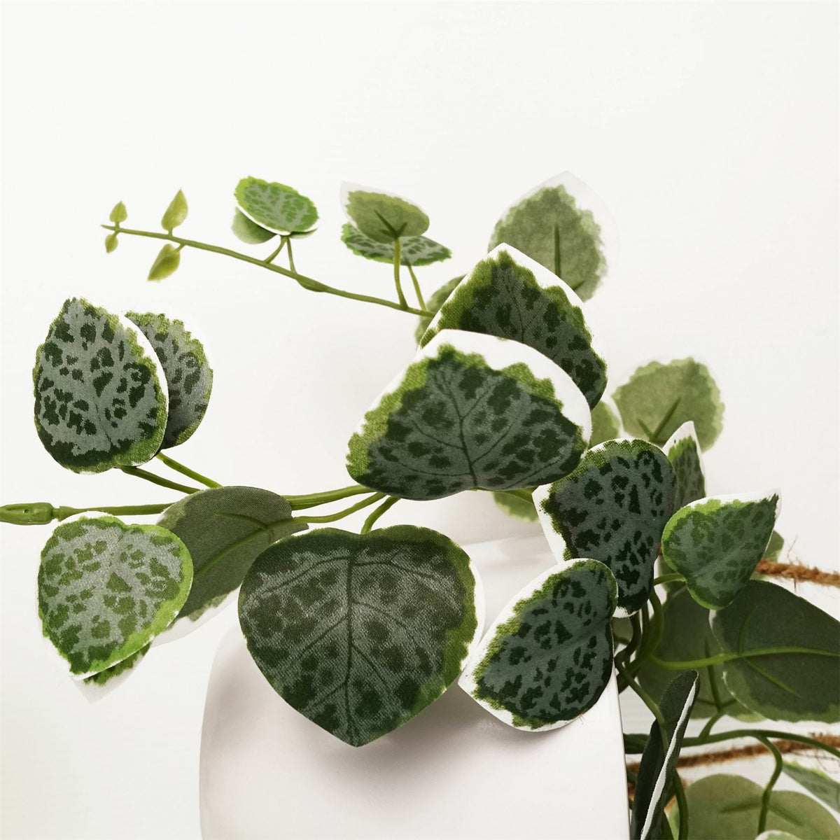 90cm Artificial Potted Trailing Hanging Natural Look Plant Realistic – String of Hearts