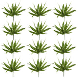 12 x 40cm Artificial Crocodile Fern Plant