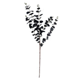 80cm Artificial Purple Sunflower and Gold Leaf Display Glass Vase