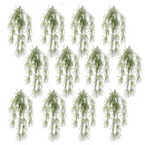 Pack of 12 x 100cm Artificial Hanging Spider Plant