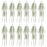 Leaf Pack of 12 Artificial Hanging String of Pearls Plants, 120cm – Extra Long Trailing Foliage for Displays
