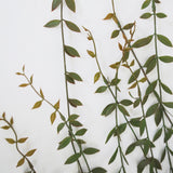 Leaf Pack of 12 Artificial Hanging String of Pearls Plants, 120cm Extra Long – Faux Trailing Foliage