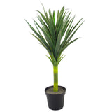90cm (3ft) Large Artificial Green Yucca – Spiky Tree Plant