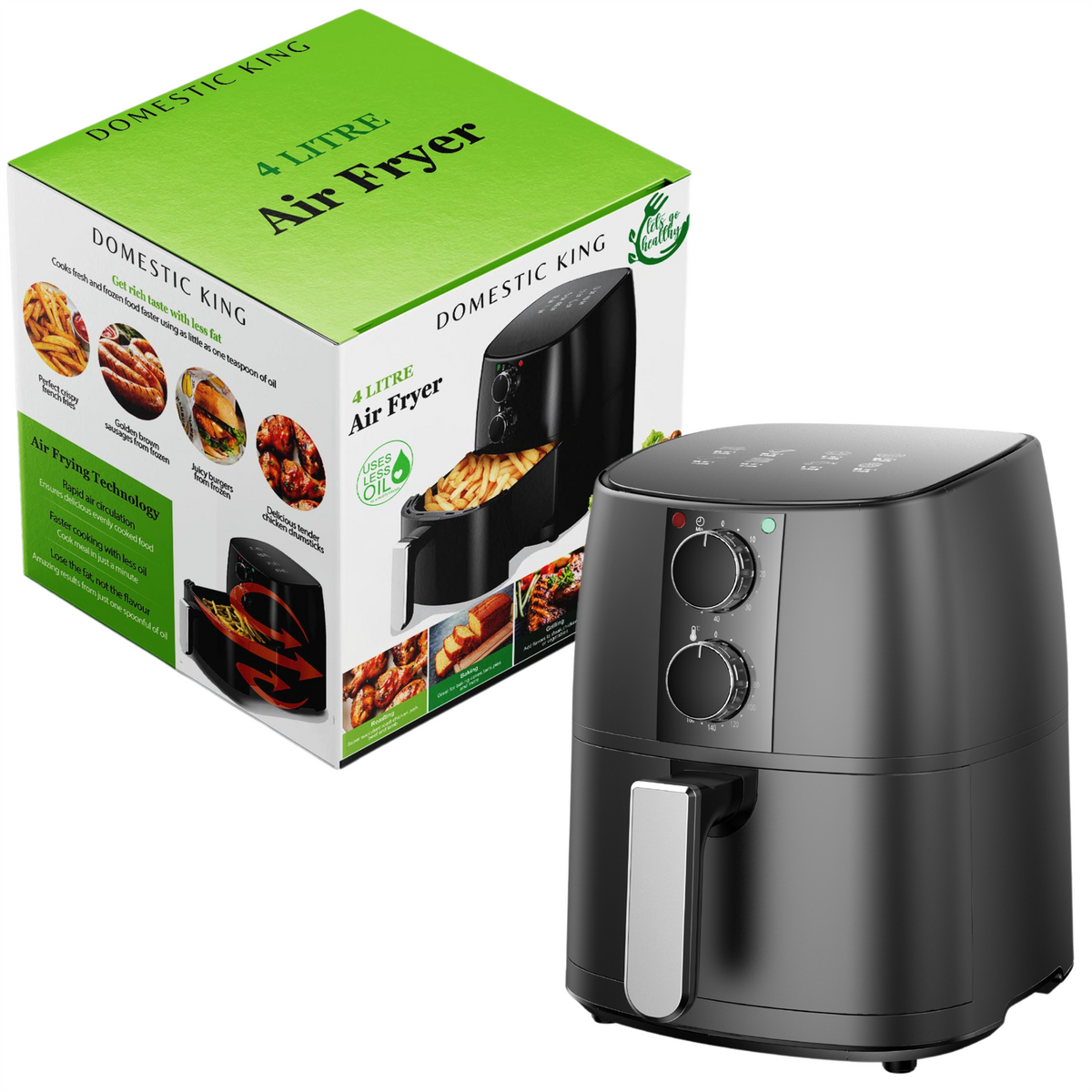Domestic King 4L air fryer