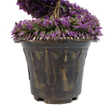 90cm Purple Artificial Spiral Topiary with Planter