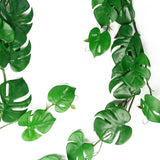 6 x 180cm Artificial Hanging Trailing Monstera Plant