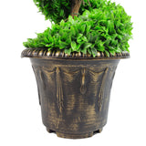 120cm Green Artificial Spiral Topiary with Planter