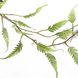 6 x 125cm Artificial Hanging Trailing Fern Plant