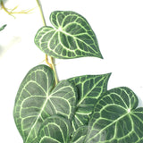 6 x 100cm Artificial Hanging Trailing Rounded Ivy Plant