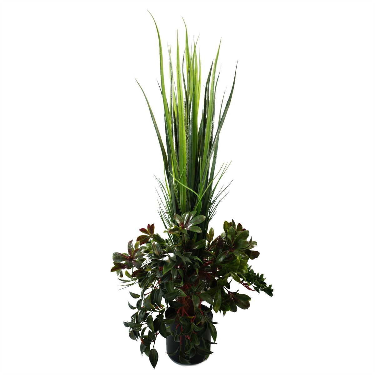 90cm UV Resistant Artificial Grass Plant with Foliage Base