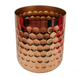 Honeycomb Metal Planter – Copper – 18cm x 15.5cm
